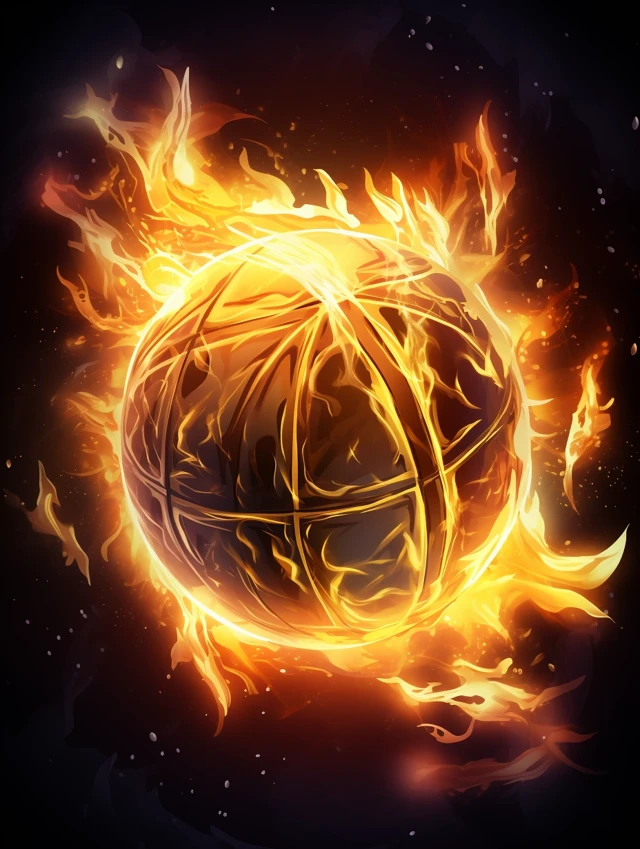 Magical Energy Basketball FX: Midjourney v5.2-v7.0 Guide - v5.2 - Image 4