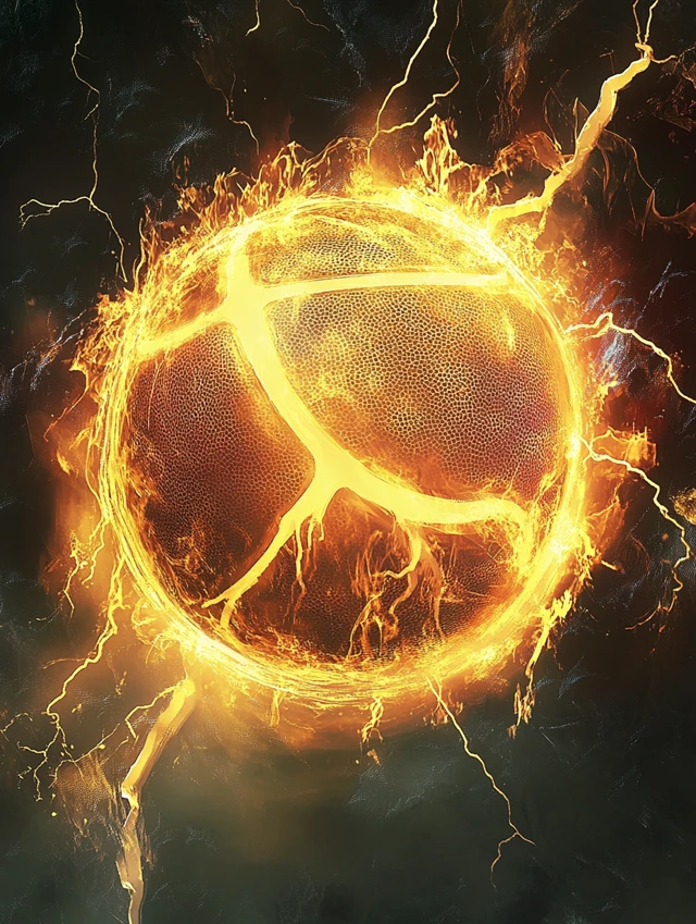 Magical Energy Basketball FX: Midjourney v5.2-v7.0 Guide - v6.1 - Image 4