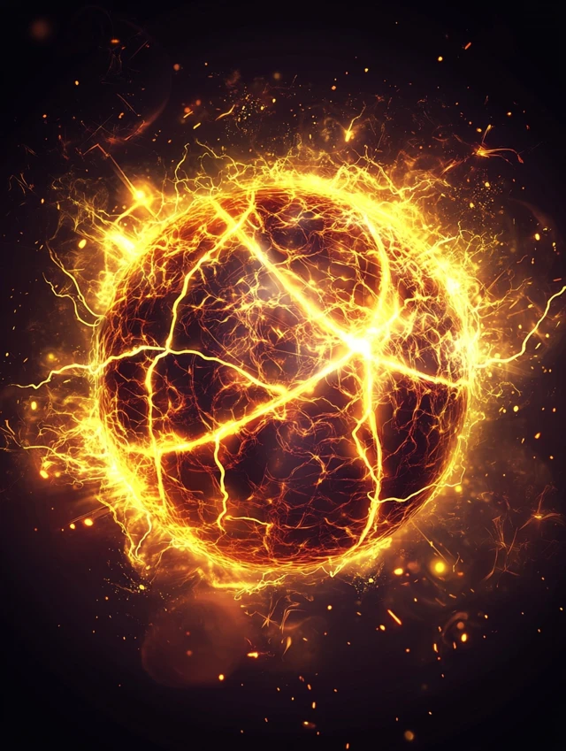 Magical Energy Basketball FX: Midjourney v5.2-v7.0 Guide - v6.1 - Image 2