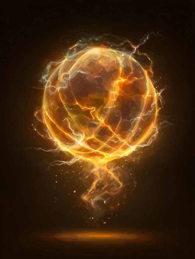 Magical Energy Basketball FX: Midjourney v5.2-v7.0 Guide - v7.0 - Image 3