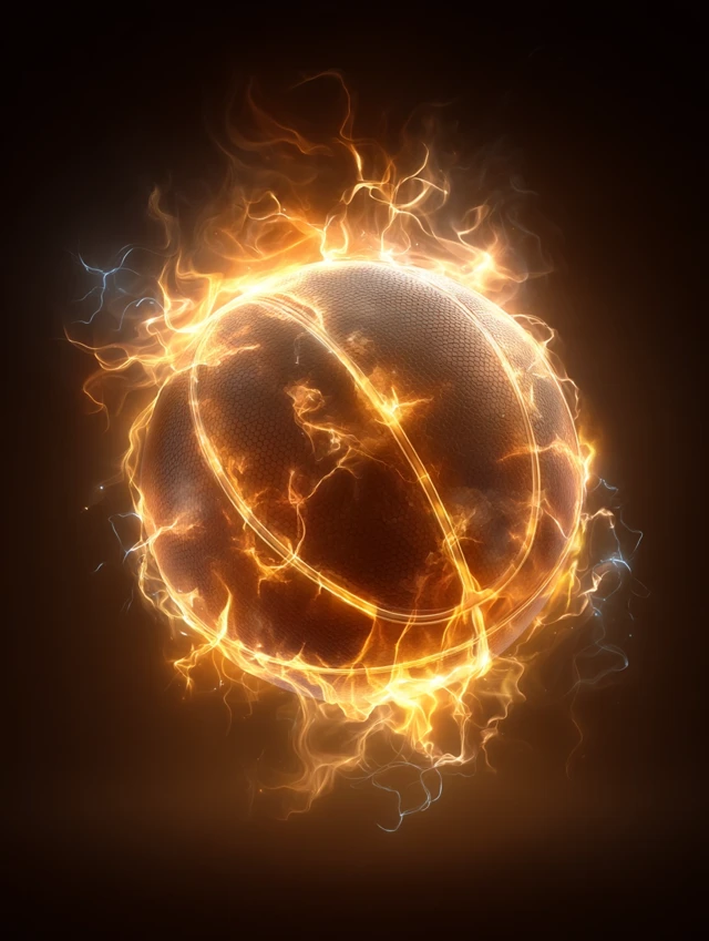 Magical Energy Basketball FX: Midjourney v5.2-v7.0 Guide - v7.0 - Image 1
