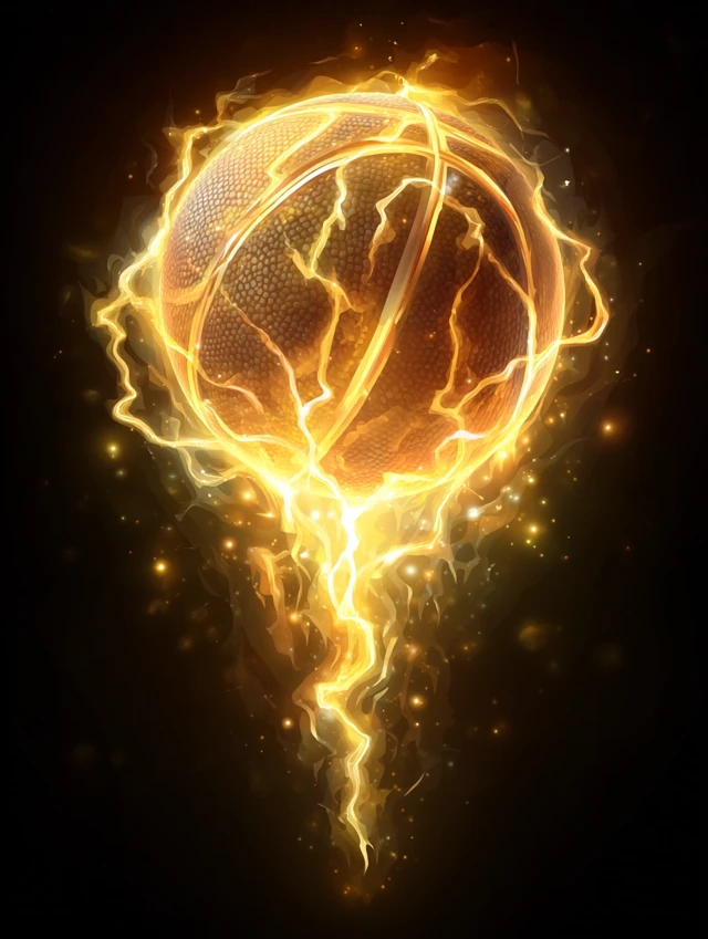 Magical Energy Basketball FX: Midjourney v5.2-v7.0 Guide - v7.0 - Image 2