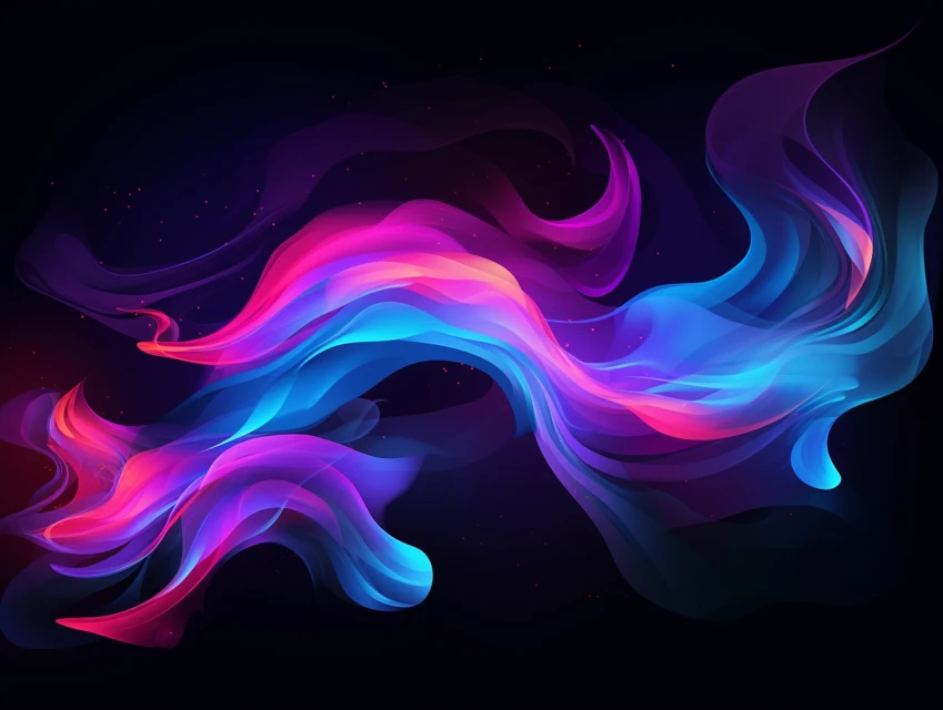 Midjourney: Dynamic Abstract Flame Illustrations Compared - v5.2 - Image 2