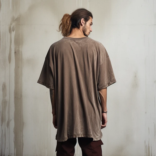 AI Vintage T-Shirt Back View: MJ v5.2, v6.1, v7.0 Compared - v5.2 - Image 2