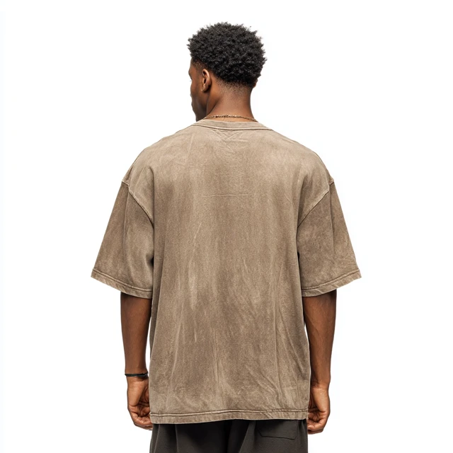 AI Vintage T-Shirt Back View: MJ v5.2, v6.1, v7.0 Compared - v7.0 - Image 3