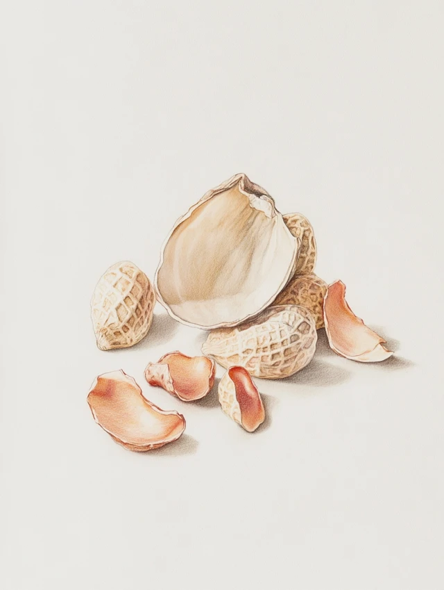 Minimalist Peanut Pencil Art: Midjourney Version Guide - v6.1 - Image 4