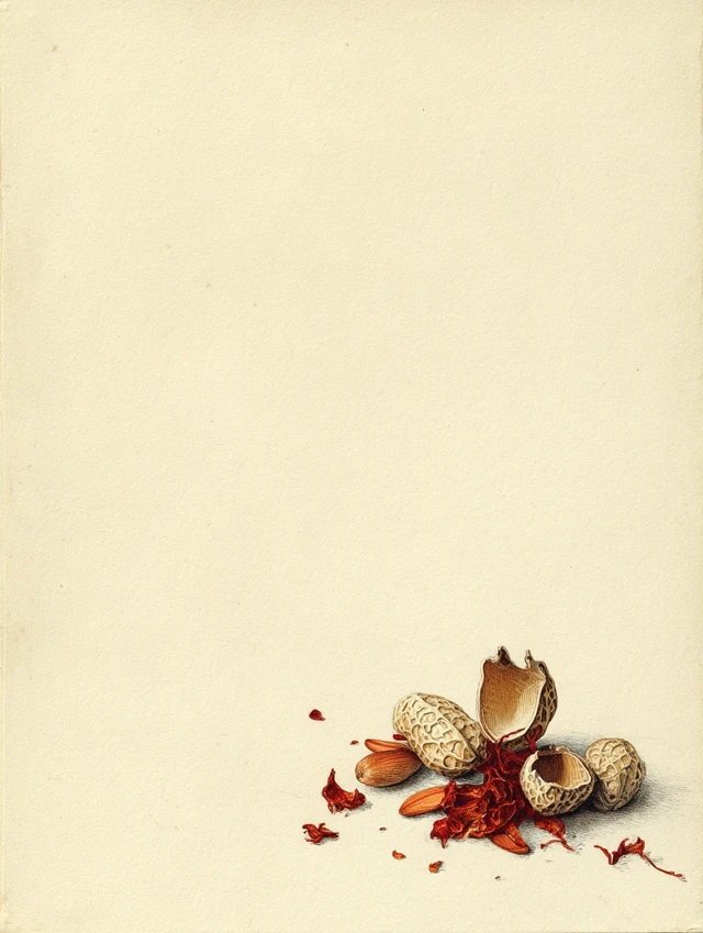Minimalist Peanut Pencil Art: Midjourney Version Guide - v7.0 - Image 1
