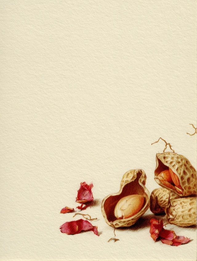 Minimalist Peanut Pencil Art: Midjourney Version Guide - v7.0 - Image 3