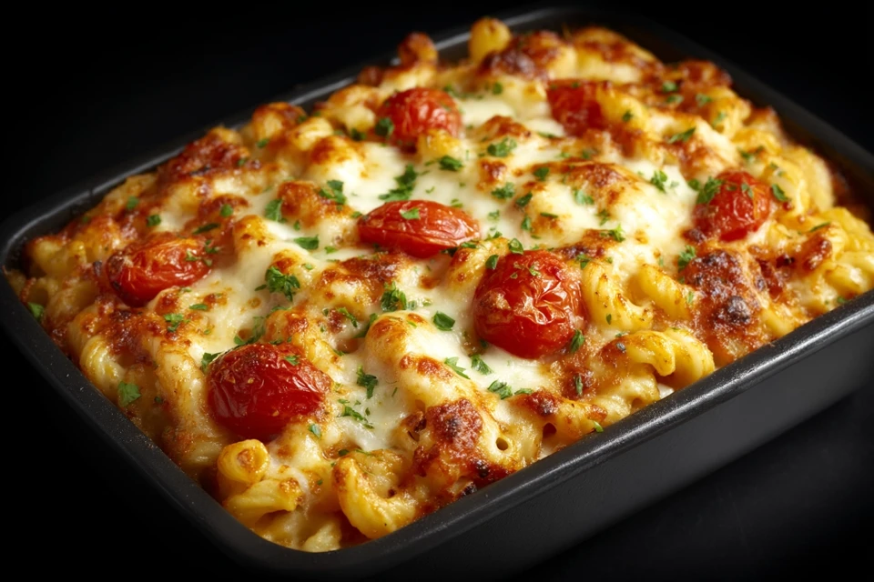 Gourmet Pasta Bake Photography: MJ v5.2 vs v6.1 vs v7.0 - v7.0 - Image 3
