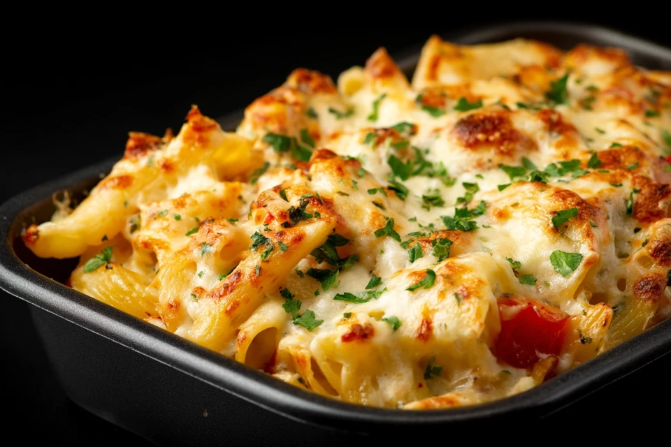Gourmet Pasta Bake Photography: MJ v5.2 vs v6.1 vs v7.0 - v7.0 - Image 2