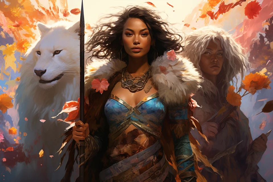 Midjourney v5.2-v7: Creating Photorealistic Asian Druid Art - v5.2 - Image 3