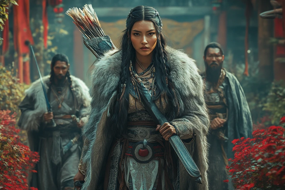 Midjourney v5.2-v7: Creating Photorealistic Asian Druid Art - v6.1 - Image 2
