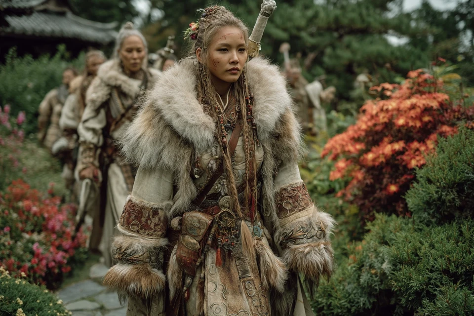 Midjourney v5.2-v7: Creating Photorealistic Asian Druid Art - v7.0 - Image 3