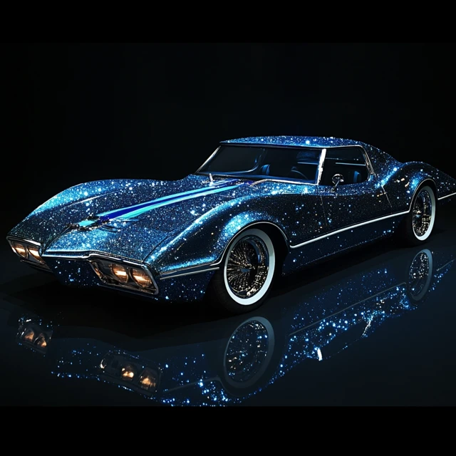 Batmobile Buick Fusion: Metal Flake Concept Car Evolution - v6.1 - Image 3