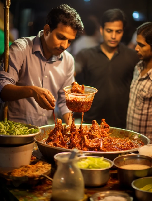 Midjourney’s Vibrant Lahore Street Food AI Art: v5-v7 - v5.2 - Image 1