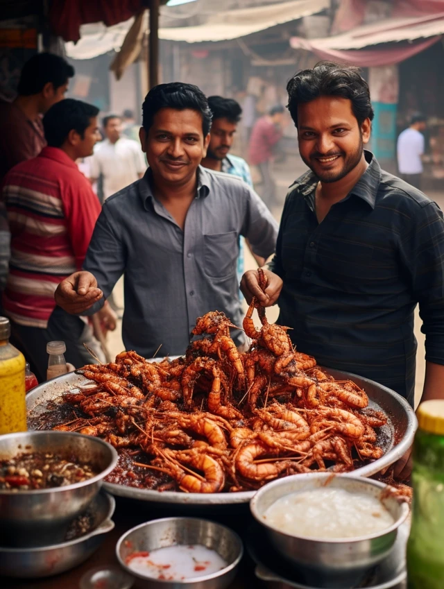 Midjourney’s Vibrant Lahore Street Food AI Art: v5-v7 - v5.2 - Image 2