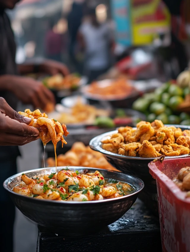 Midjourney’s Vibrant Lahore Street Food AI Art: v5-v7 - v6.1 - Image 4
