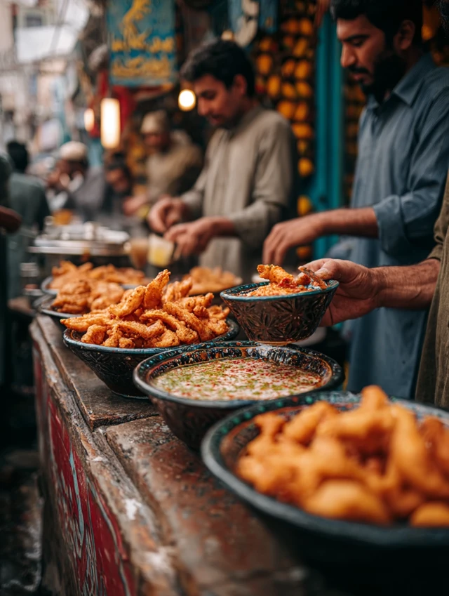 Midjourney’s Vibrant Lahore Street Food AI Art: v5-v7 - v7.0 - Image 3