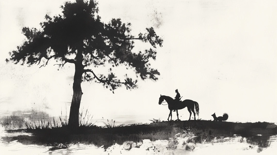 Midjourney Ink Wash Style: v5.2 vs v6.1 vs v7.0 - v6.1 - Image 3