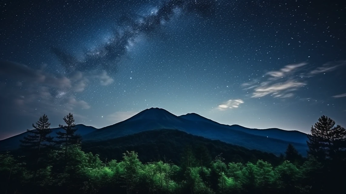 MidJourney Evolution: Capturing the Milky Way Night Sky - v5.2 - Image 2