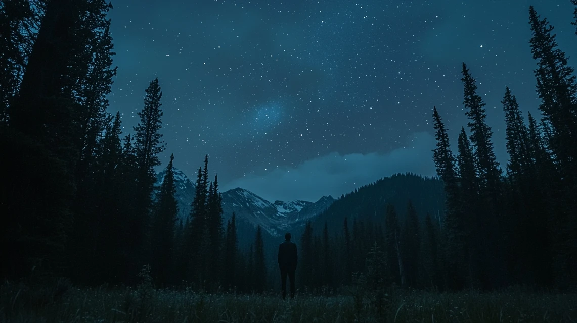 MidJourney Evolution: Capturing the Milky Way Night Sky - v6.1 - Image 2