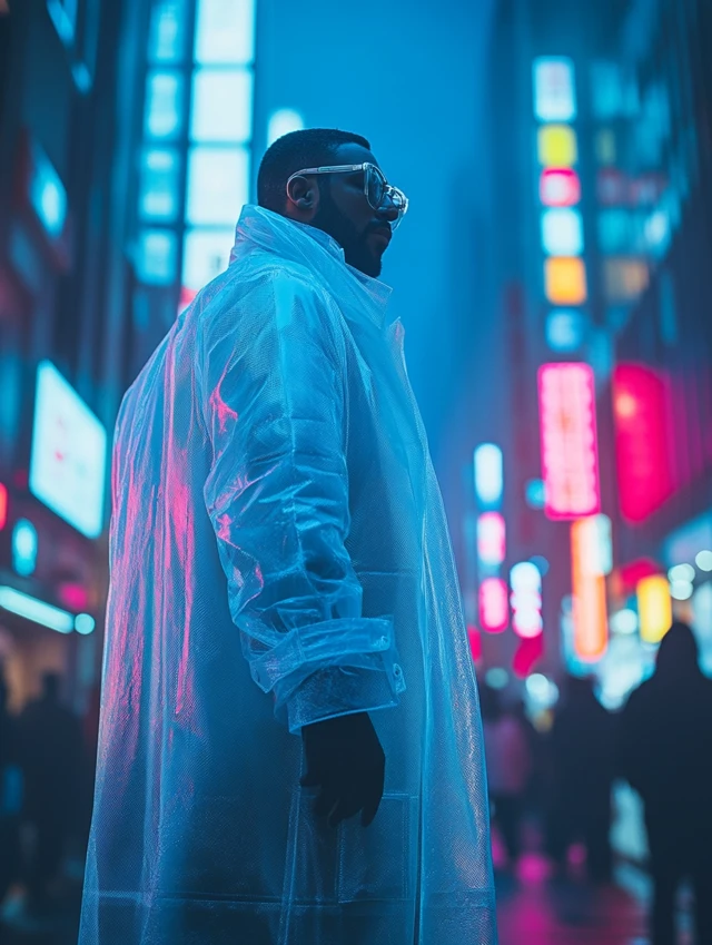 Tokyo Cyberpunk Fashion: Midjourney v5.2 vs v6.1 vs v7.0 - v6.1 - Image 2