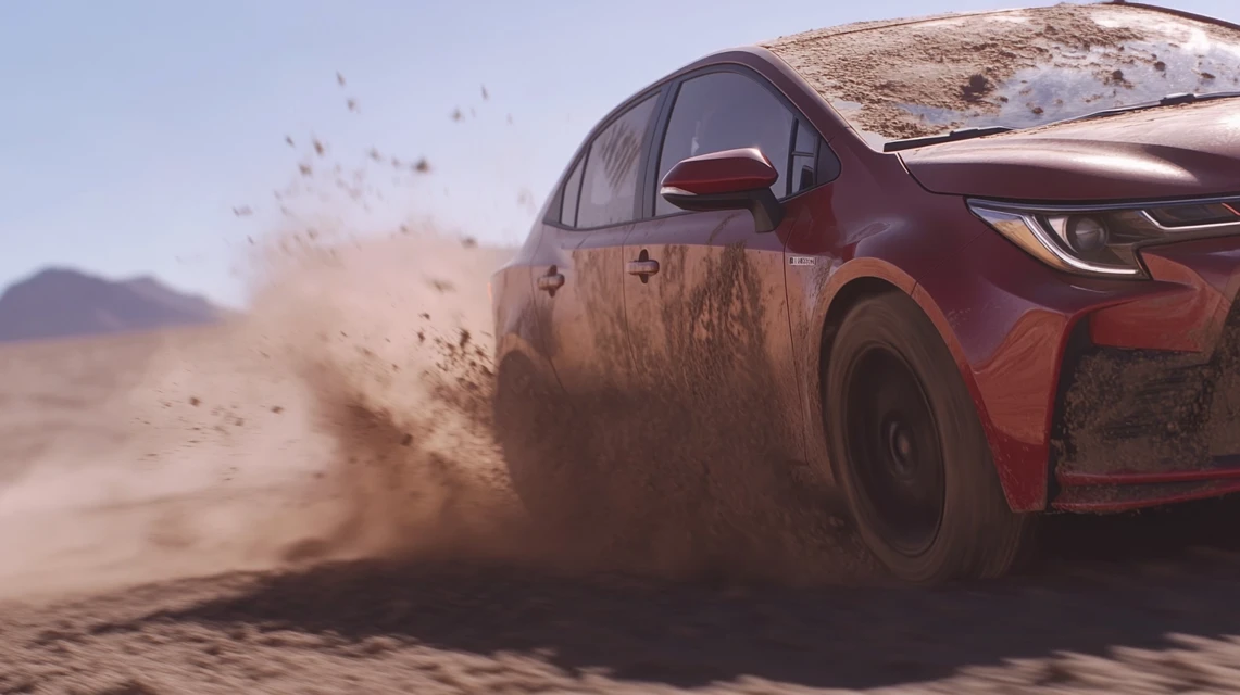 Cinematic Desert Car Photography AI: MJ v5.2-v7 Showdown - v6.1 - Image 4
