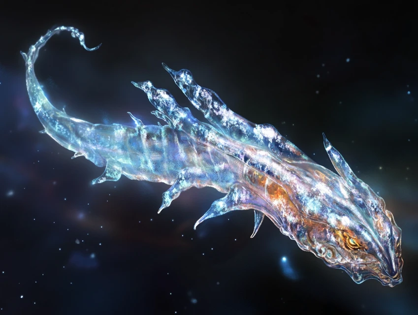 Ethereal Spirit Entity Art: MidJourney v5.2 to v7.0 Evolution - v6.1 - Image 2