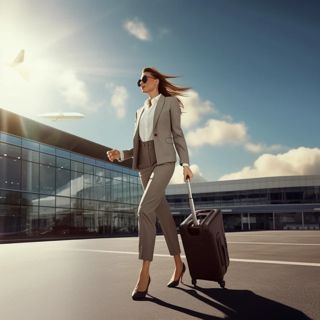 MJ v7 vs v5.2: Best Photorealistic Business Travel AI Imagery? - v5.2 - Image 2
