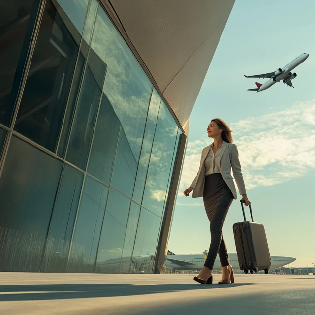 MJ v7 vs v5.2: Best Photorealistic Business Travel AI Imagery? - v6.1 - Image 3