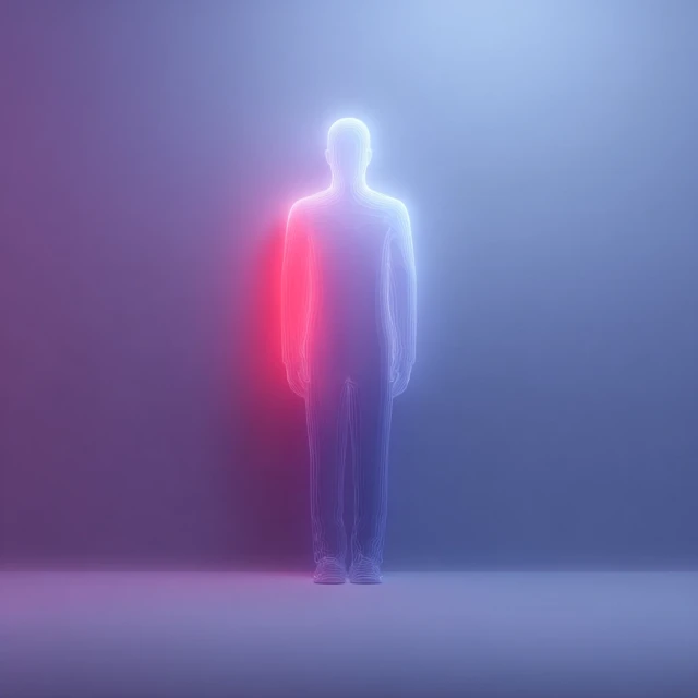 Midjourney Abstract Glowing Figure: v5.2-v7.0 Compared - v7.0 - Image 3