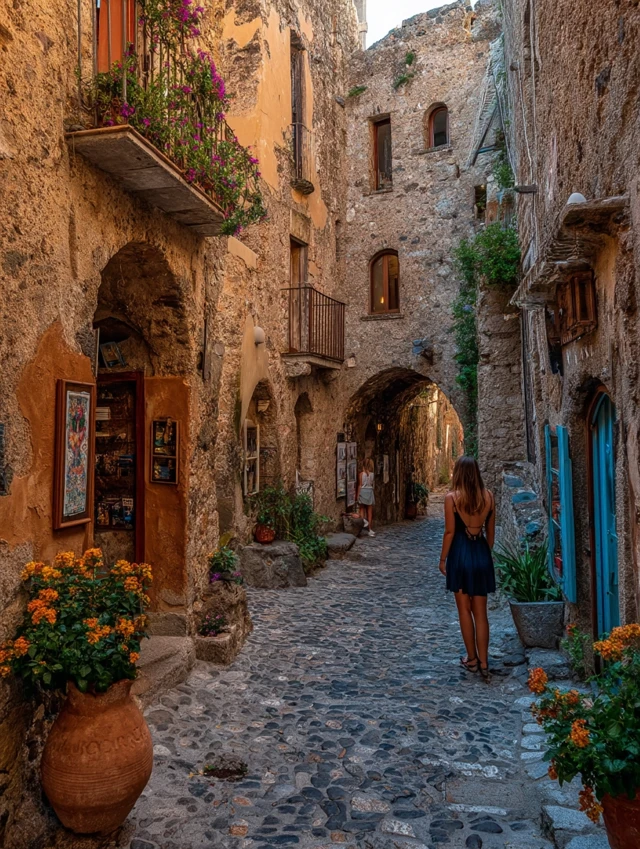 Italian Alleyway Photos: Midjourney v5-v7 Compared - v7.0 - Image 4