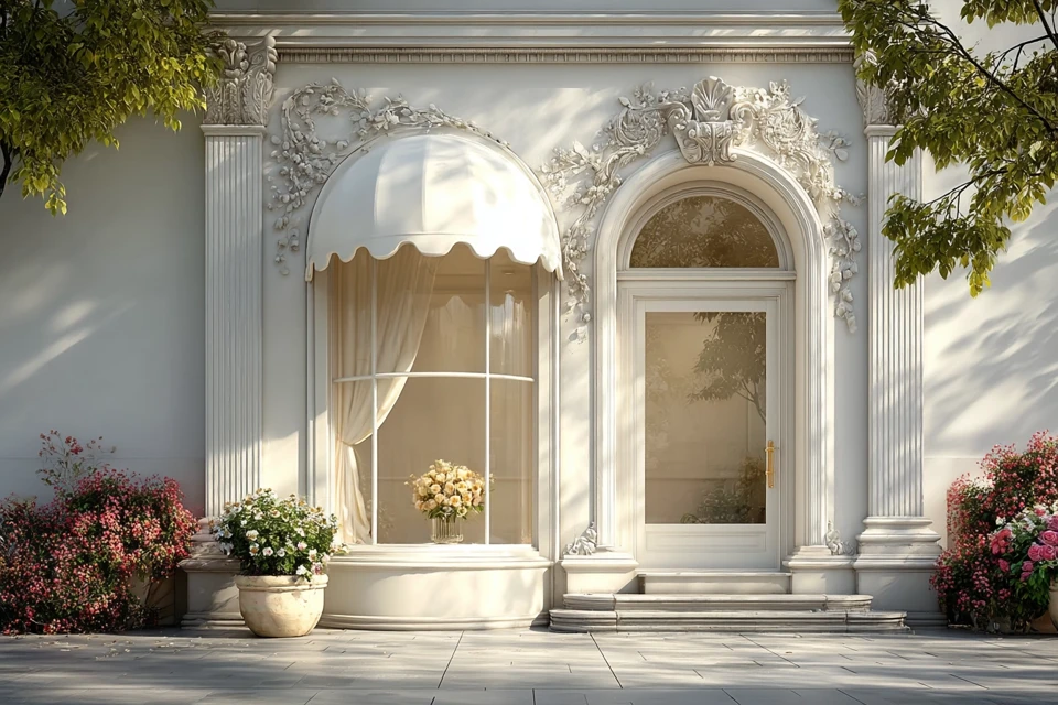 MJ v5.2-v7: Best Luxury Storefront Window Mockup? - v7.0 - Image 3