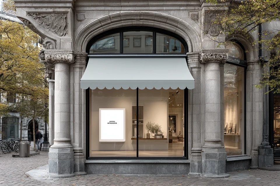 MJ v5.2-v7: Best Luxury Storefront Window Mockup? - v7.0 - Image 4