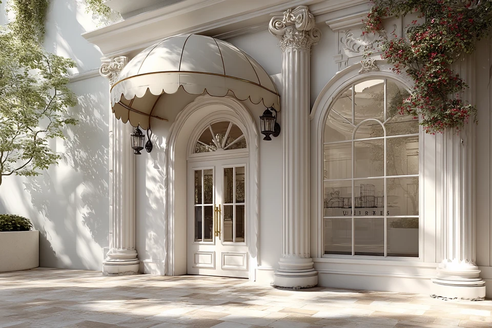 MJ v5.2-v7: Best Luxury Storefront Window Mockup? - v7.0 - Image 2