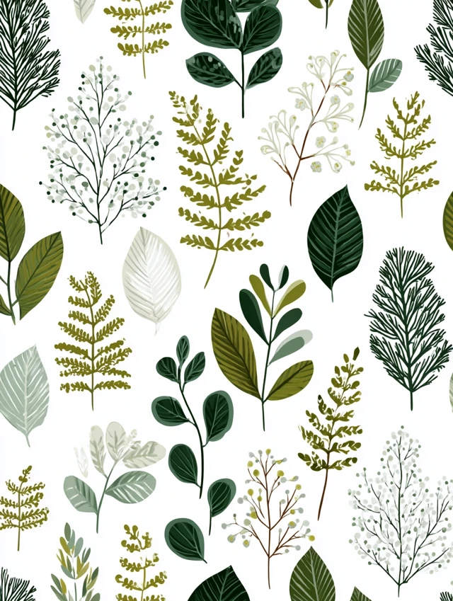 William Morris Leaf Pattern AI: Midjourney v5.2-v7.0 Review - v7.0 - Image 3