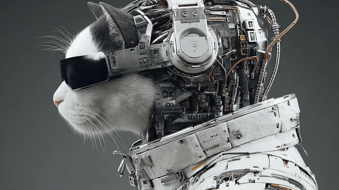 Futuristic Space Cats: MidJourney’s Evolution Across Versions - v7.0 - Image 3