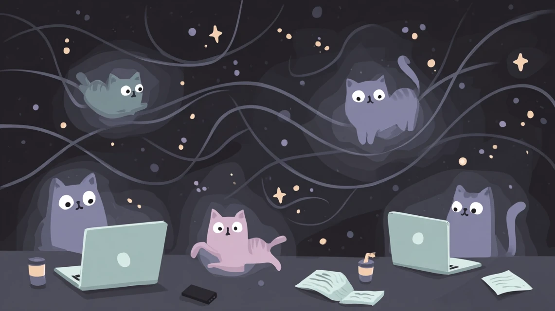 Futuristic Space Cats: MidJourney’s Evolution Across Versions - v7.0 - Image 2