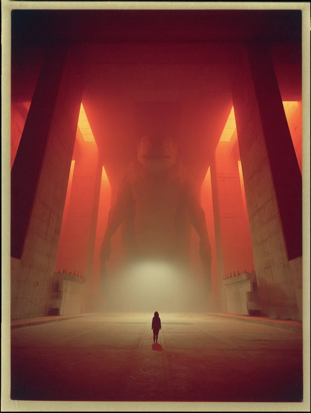 Midjourney: Ethereal Creature Polaroid Art Comparison (v5-v7) - v7.0 - Image 2
