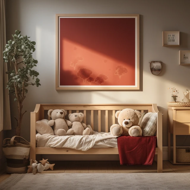 Shabby Chic Nursery AI Art: MidJourney Version Comparison - v5.2 - Image 2