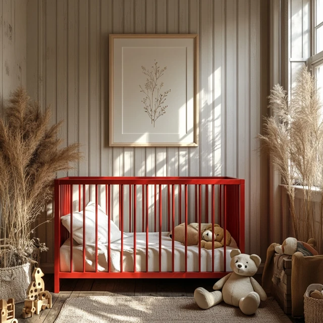 Shabby Chic Nursery AI Art: MidJourney Version Comparison - v6.1 - Image 4