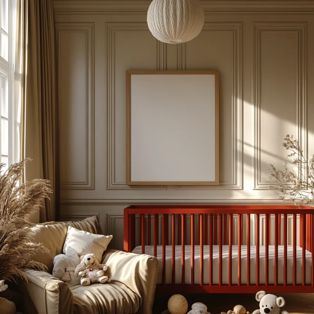 Shabby Chic Nursery AI Art: MidJourney Version Comparison - v6.1 - Image 3