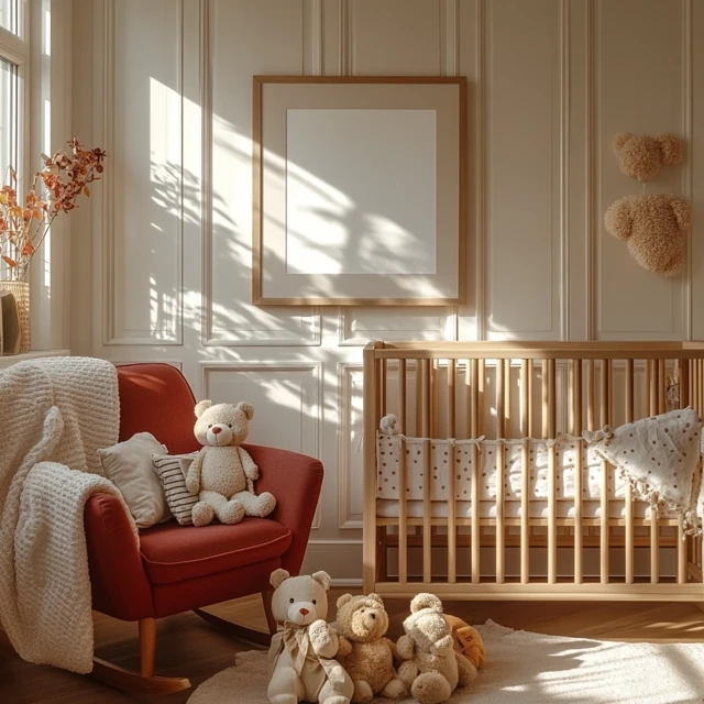 Shabby Chic Nursery AI Art: MidJourney Version Comparison - v6.1 - Image 2