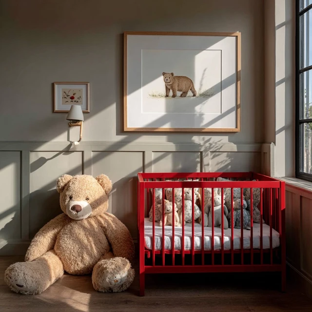 Shabby Chic Nursery AI Art: MidJourney Version Comparison - v7.0 - Image 2