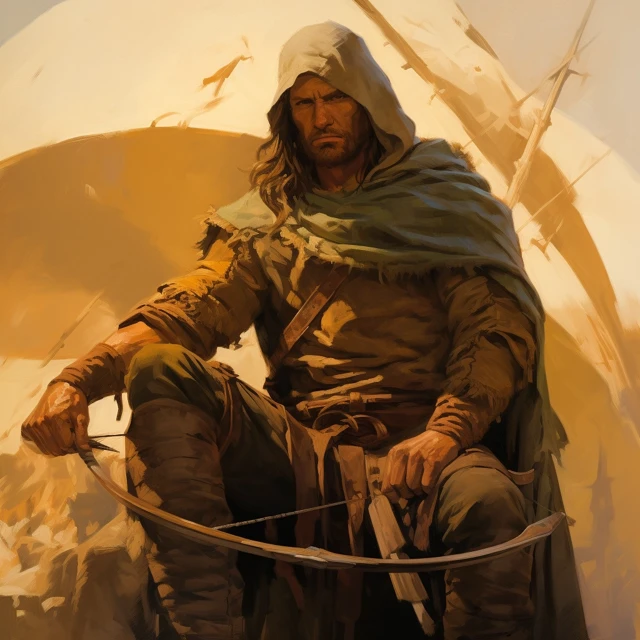 Midjourney: Crafting Moebius Wyeth Mullins Inspired Nomad Art - v5.2 - Image 2