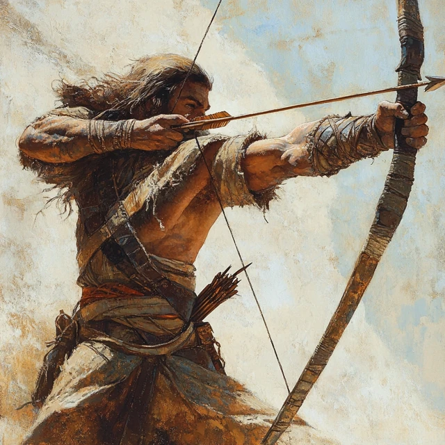 Midjourney: Crafting Moebius Wyeth Mullins Inspired Nomad Art - v6.1 - Image 4