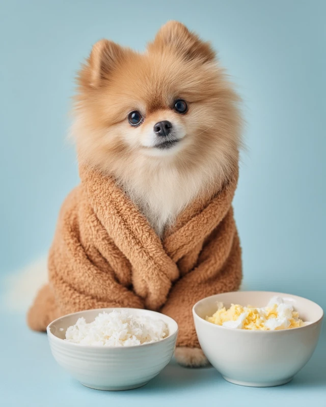 Pomeranian Food Photography: Midjourney v5.2 vs v6.1 vs v7.0 - v7.0 - Image 2
