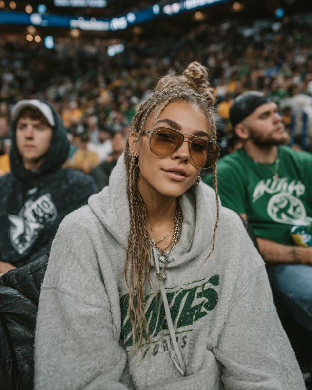 MJ Basketball Fashion: Hoodie & Glasses Girl (Version Guide) - v7.0 - Image 4