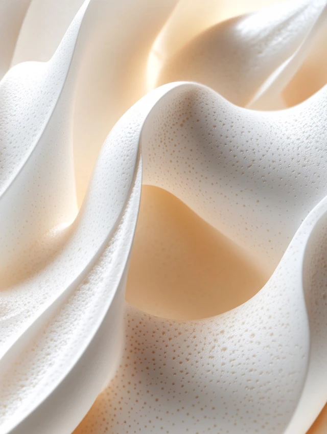 MidJourney’s Evolution in Luxury Skincare Texture Imagery - v6.1 - Image 2