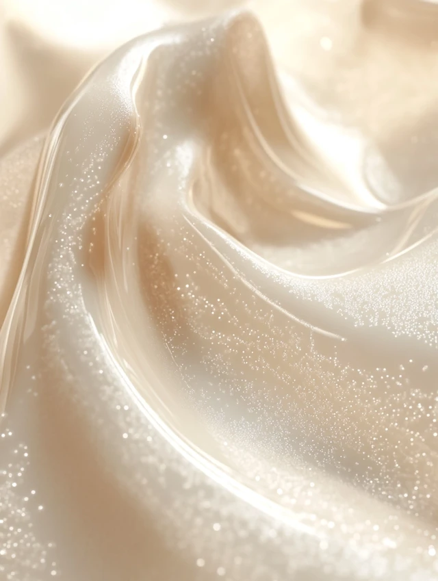 MidJourney’s Evolution in Luxury Skincare Texture Imagery - v6.1 - Image 4